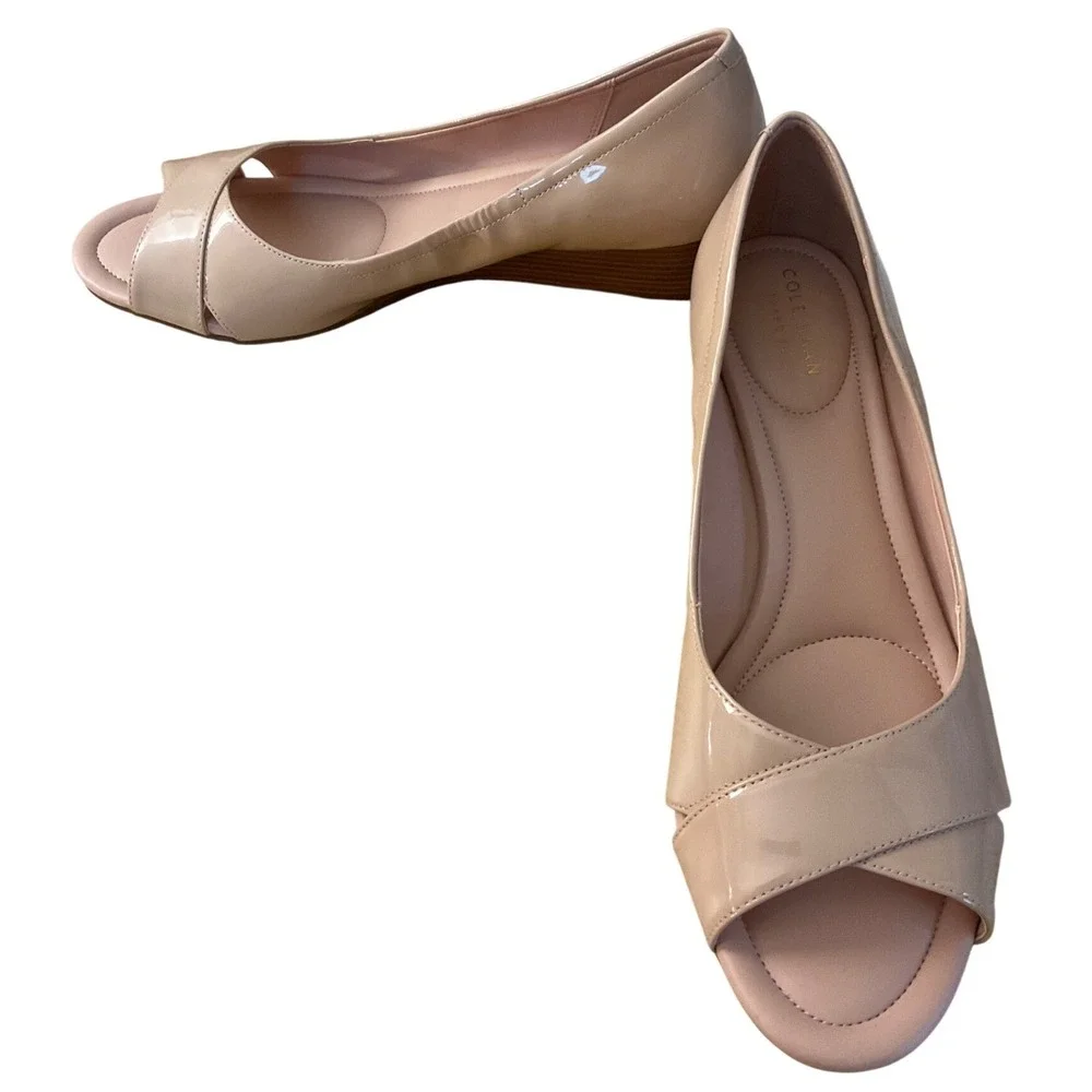 Cole Haan Wedge Pumps Officecore Minimalist Professional Sophisticated Wedding